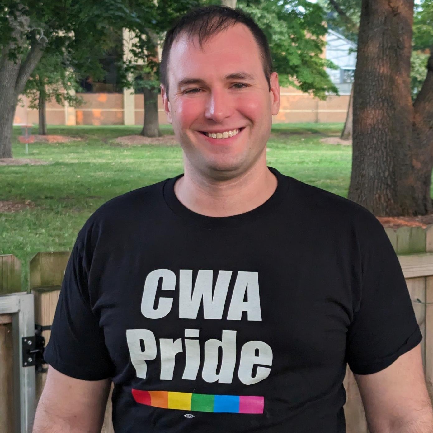 A photo of one of our members